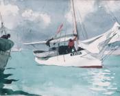 Fishing Boats Key West - 温斯洛·荷默